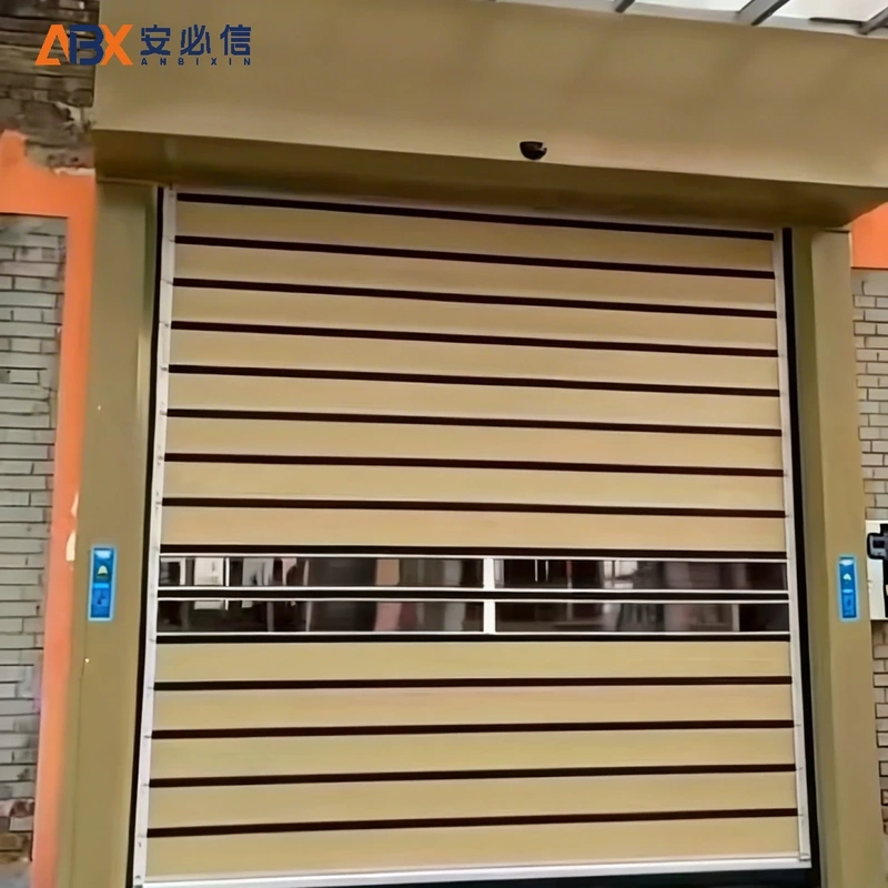 延安螺旋式高速门
